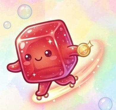 Jelly running fast